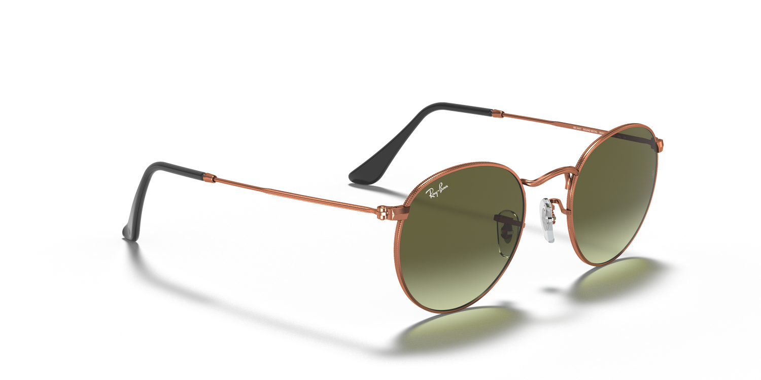 RAY-BAN RB3447 ROUND METAL 9002A6 50