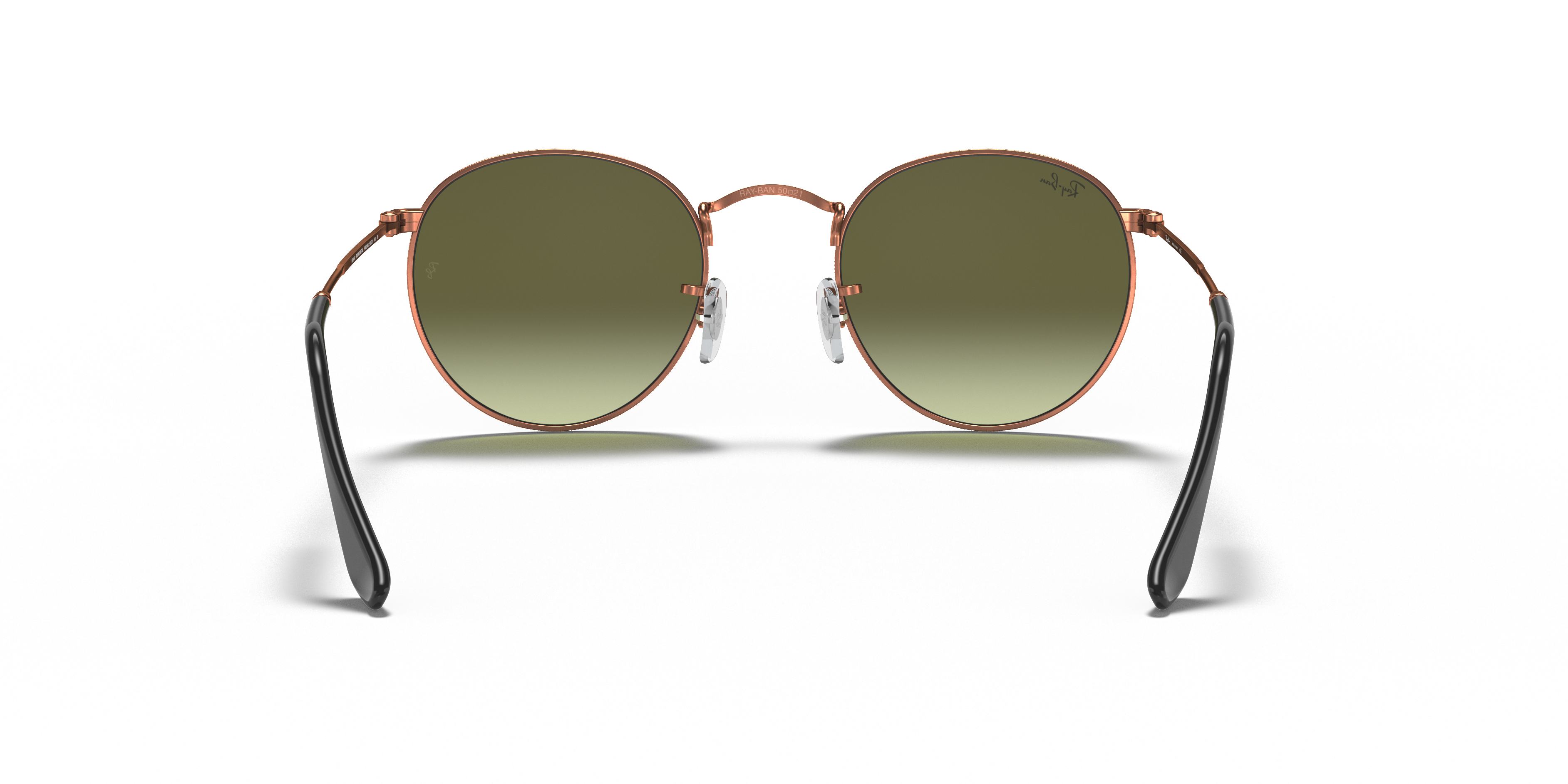 RAY-BAN RB3447 ROUND METAL 9002A6 53