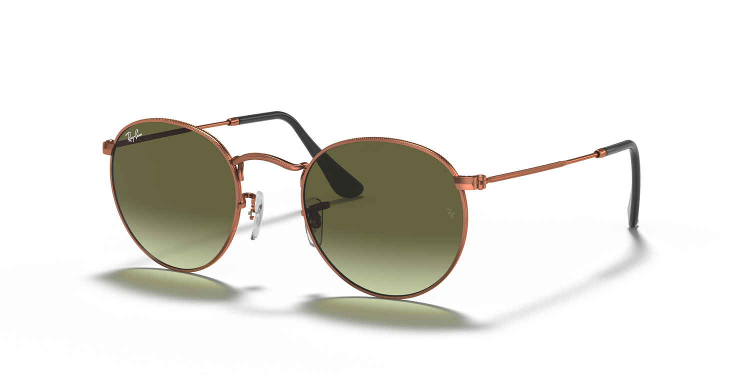 RAY-BAN RB3447 ROUND METAL 9002A6 53