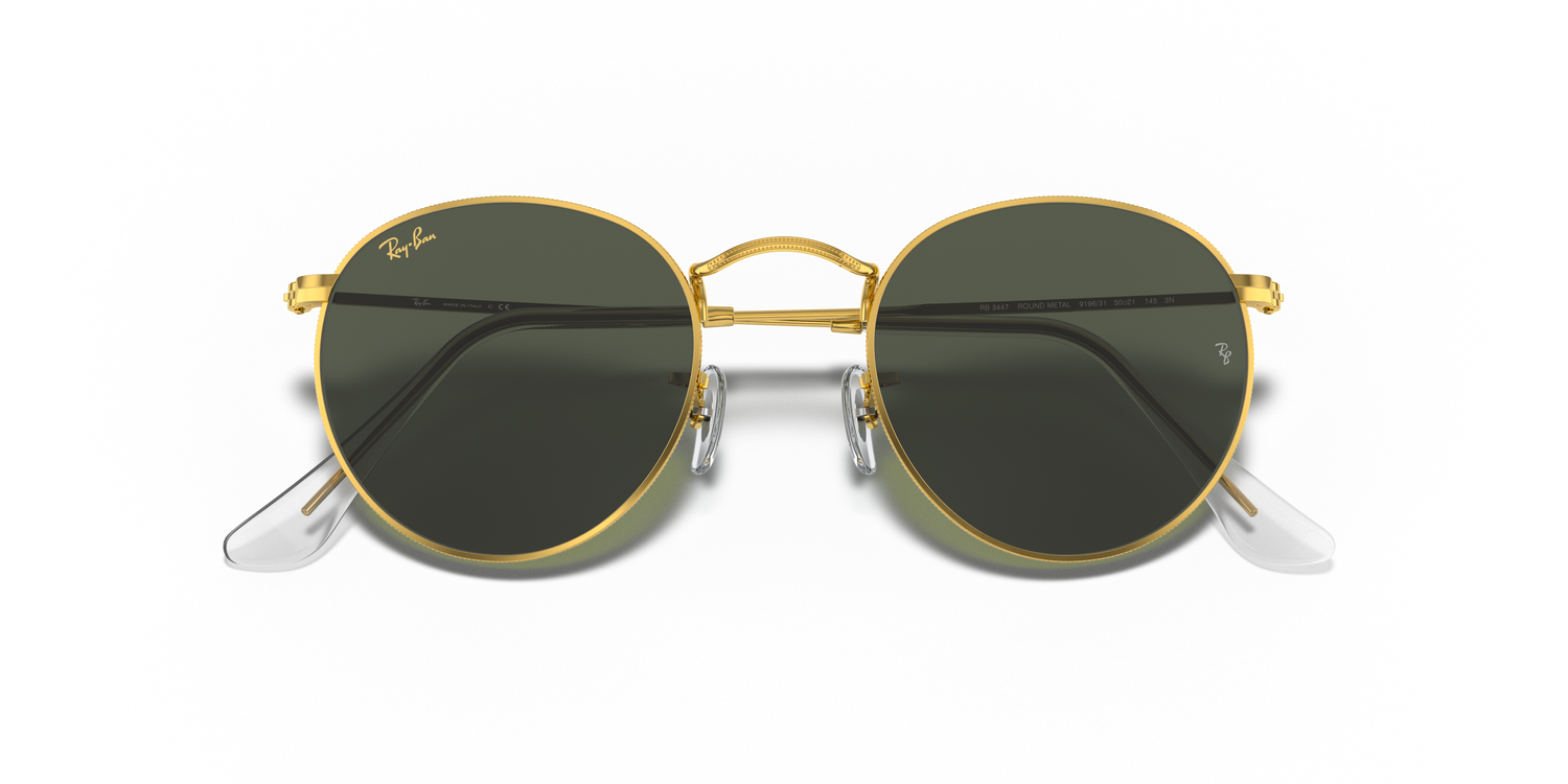 RAY-BAN RB3447 ROUND METAL 919631 53