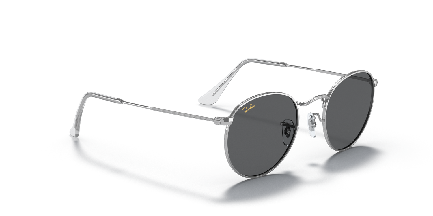 RAY-BAN RB3447 ROUND METAL 9198B1 53