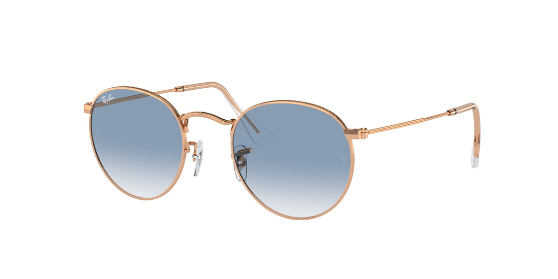 Sunglasses ray-ban rb3447 round metal 92023f dorado round masculino size 50mm - Main view