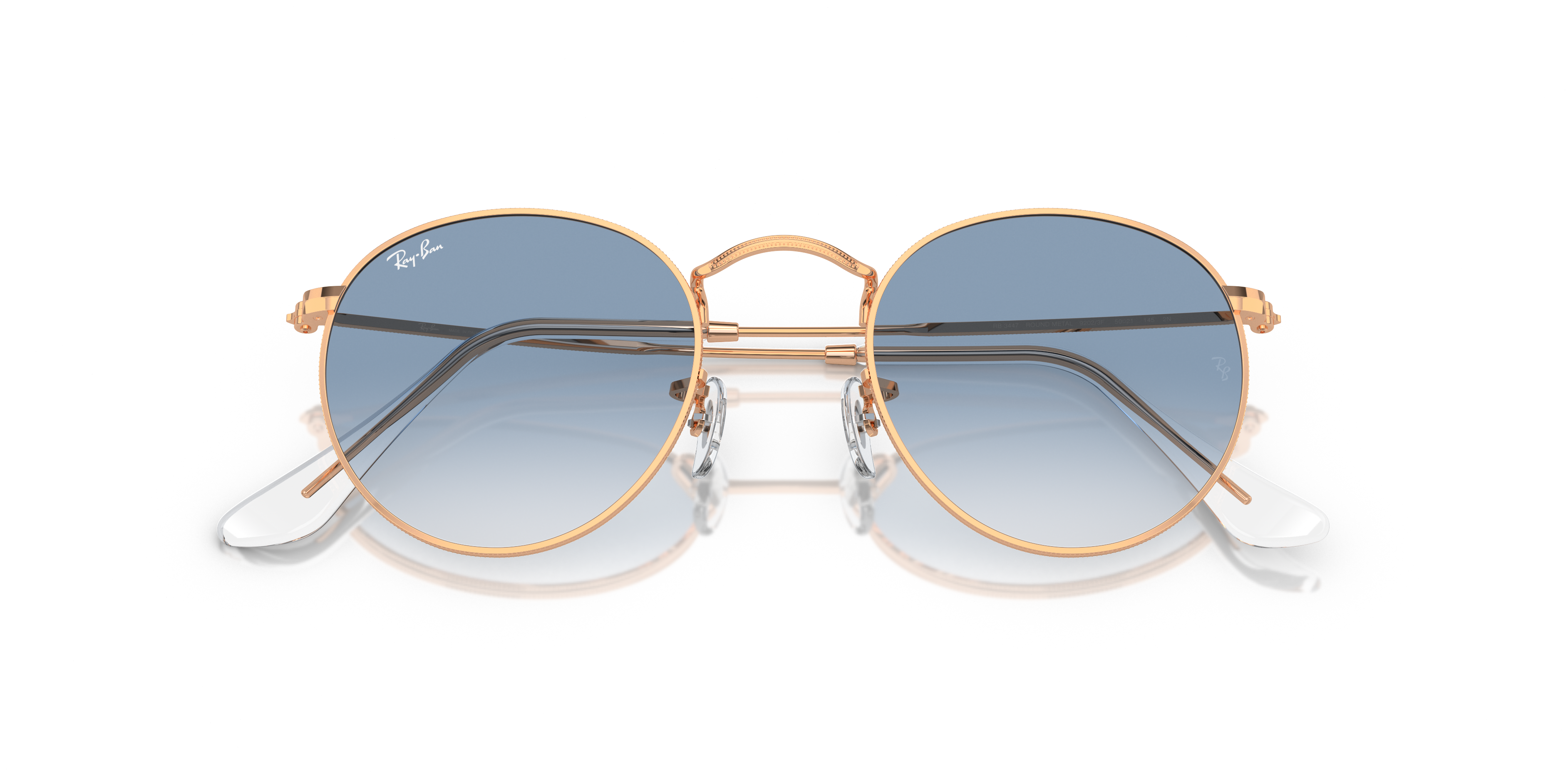 RAY-BAN RB3447 ROUND METAL 92023F 47