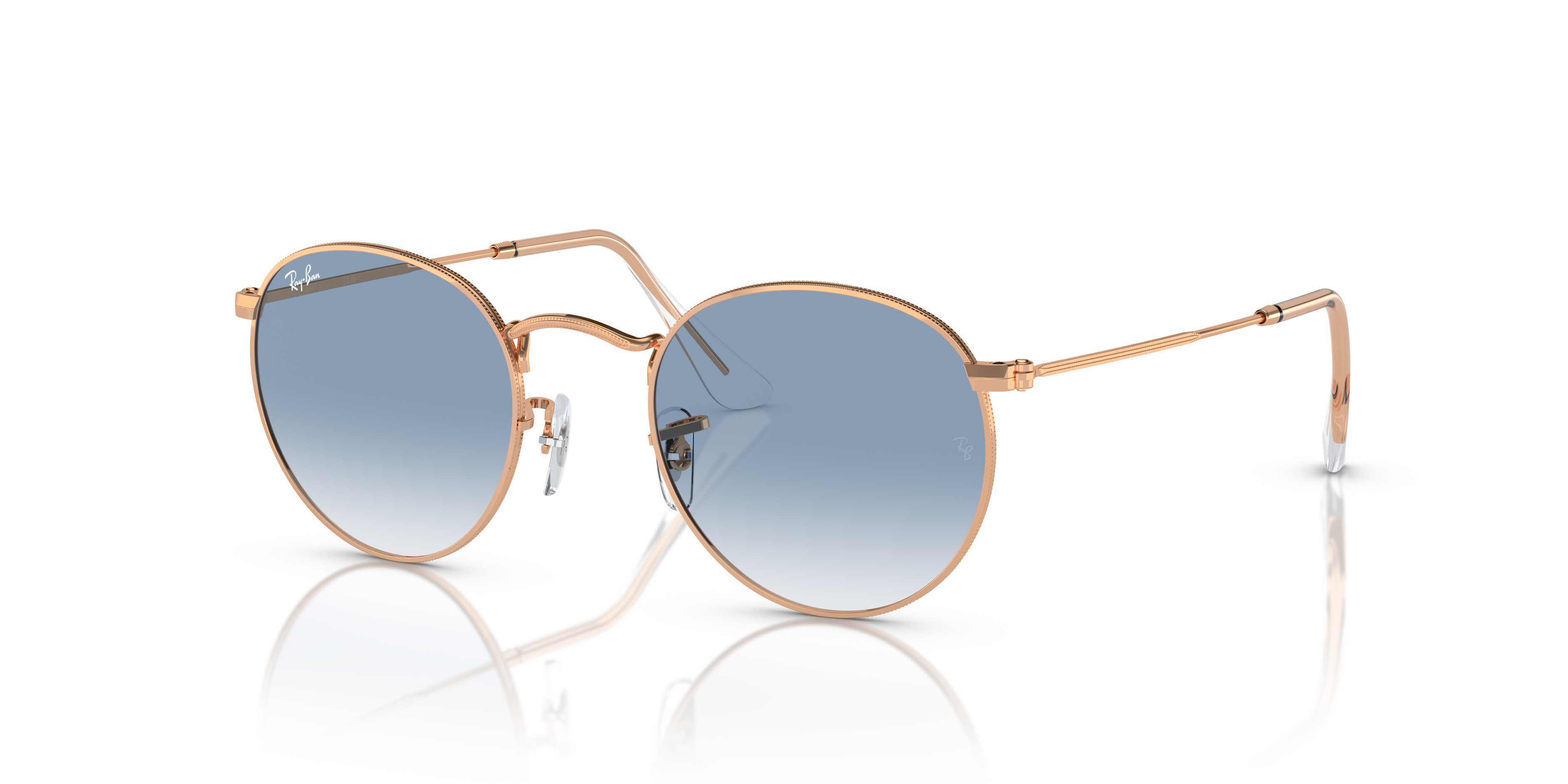 RAY-BAN RB3447 ROUND METAL 92023F 47