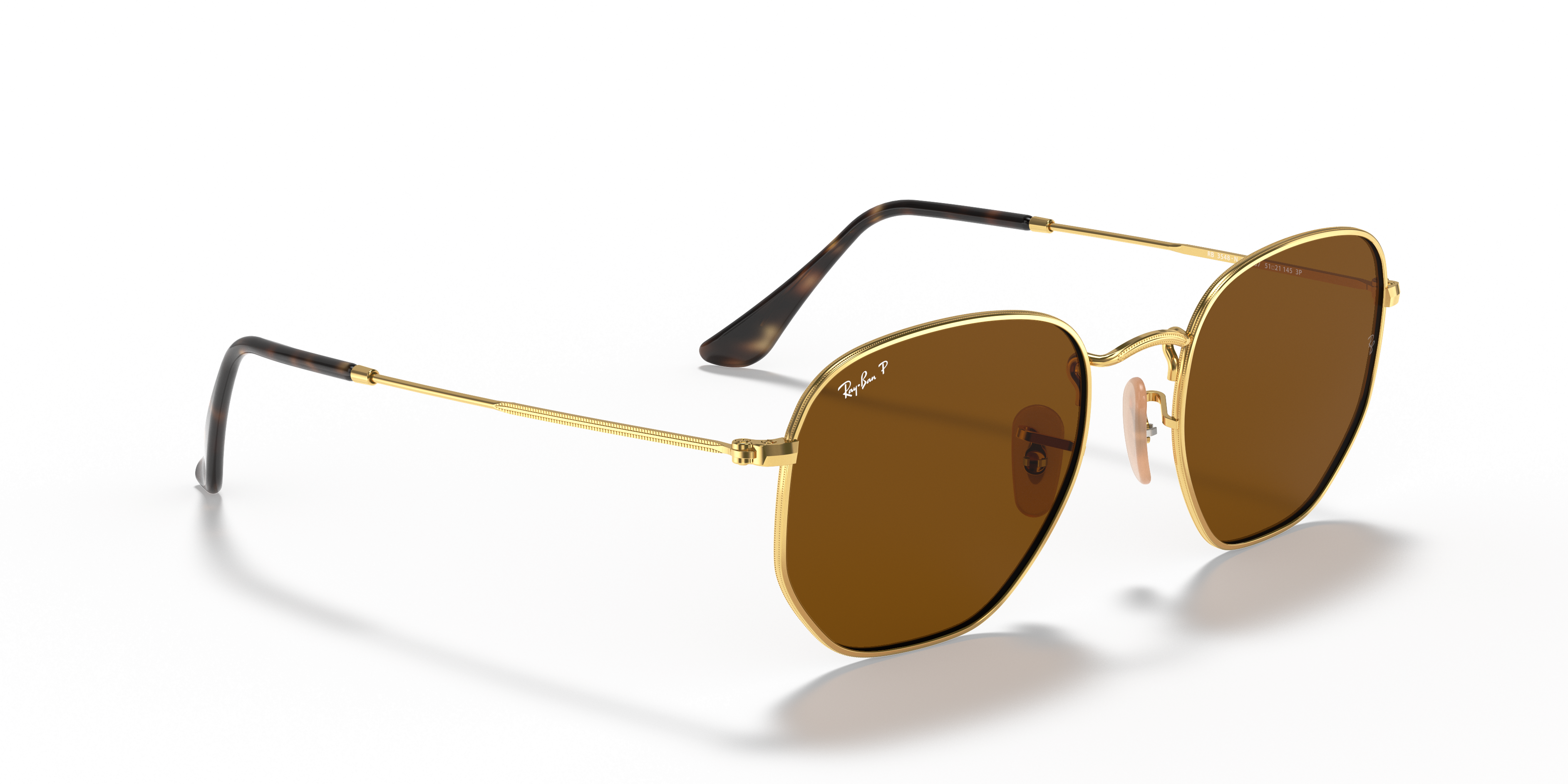 RAY-BAN RB3548N HEXAGONAL 001/57 51