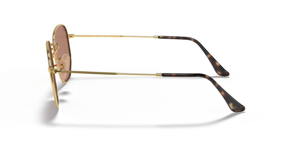 Sunglasses ray-ban rb3548n hexagonal 001/z2 unisex size 48mm - Detailed view