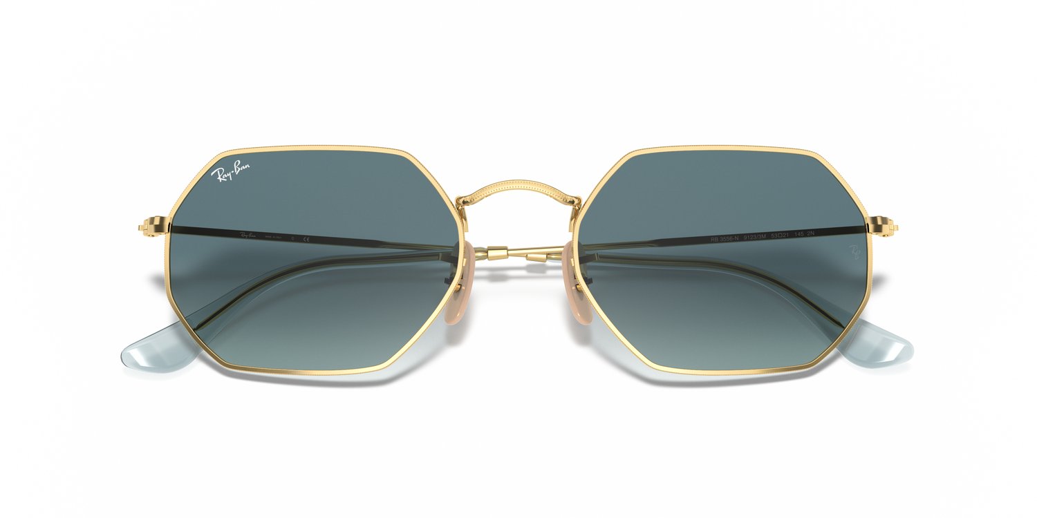 RAY-BAN RB3556N OCTAGONAL 91233M 53
