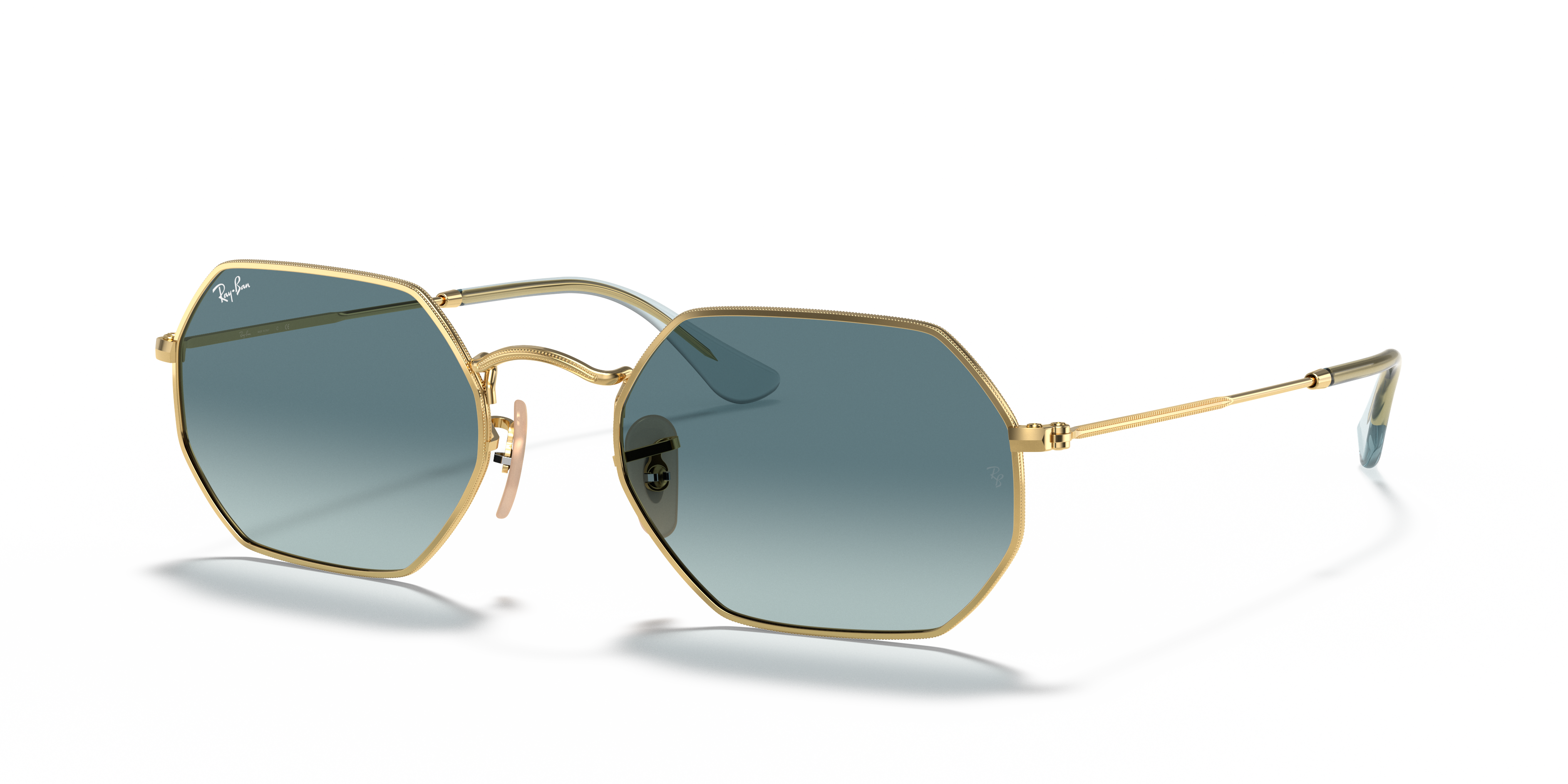 RAY-BAN RB3556N OCTAGONAL 91233M 53