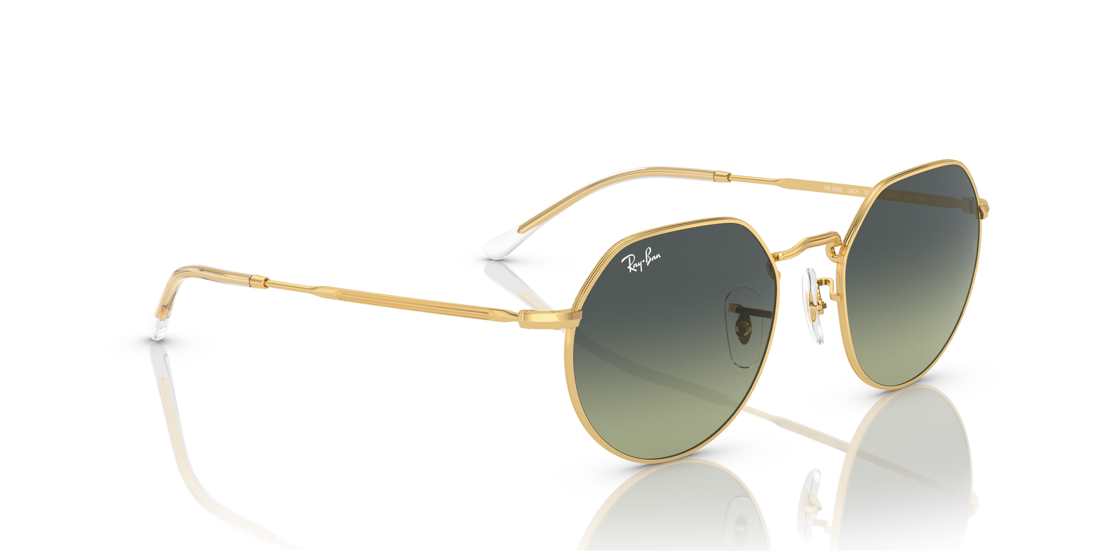 RAY-BAN RB3565 JACK 001/BH 55