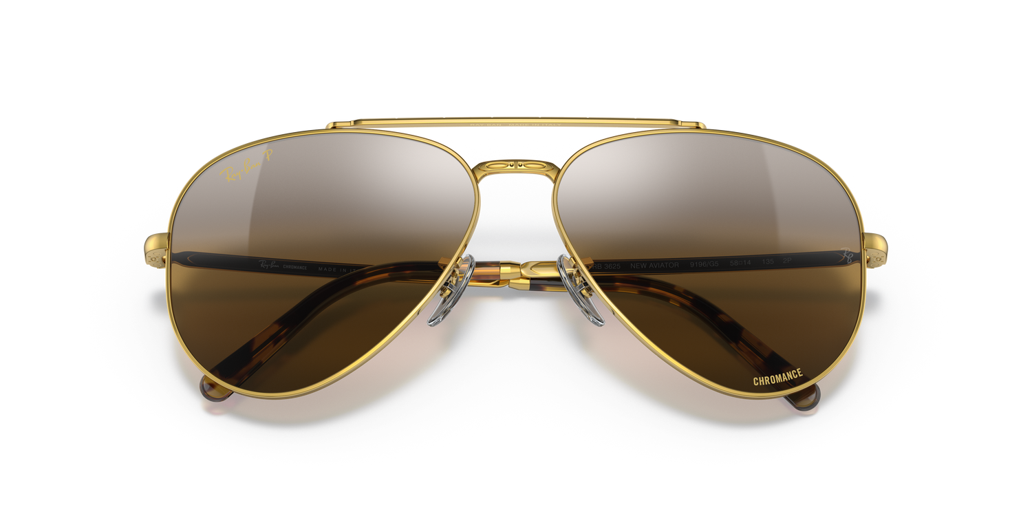 RAY-BAN RB3625 NEW AVIATOR 9196G5 58