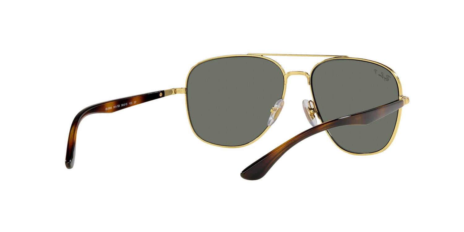 RAY-BAN RB3683 001/58 56