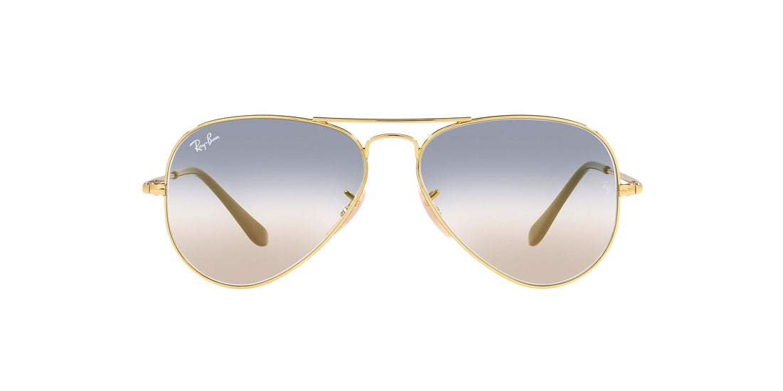 RAY-BAN RB3689 AVIATOR METAL II 001/GD 62