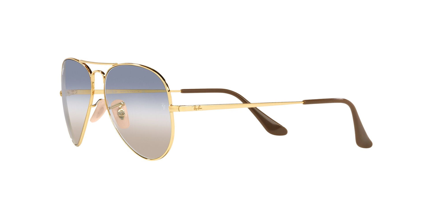 RAY-BAN RB3689 AVIATOR METAL II 001/GD 58