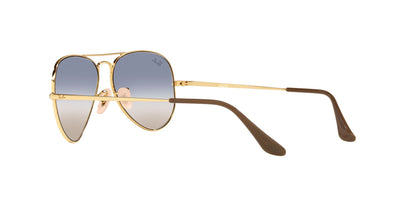 RAY-BAN RB3689 AVIATOR METAL II 001/GD 62