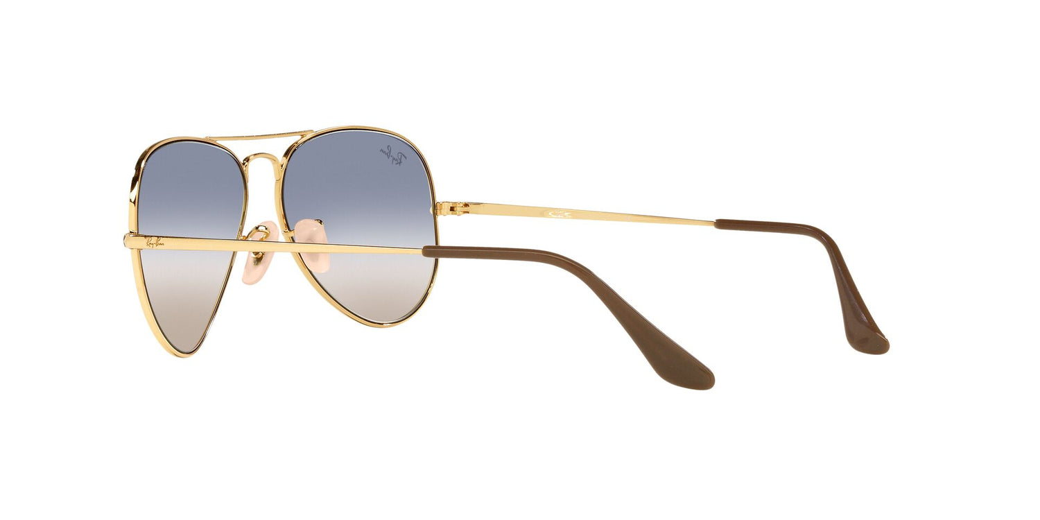 RAY-BAN RB3689 AVIATOR METAL II 001/GD 58