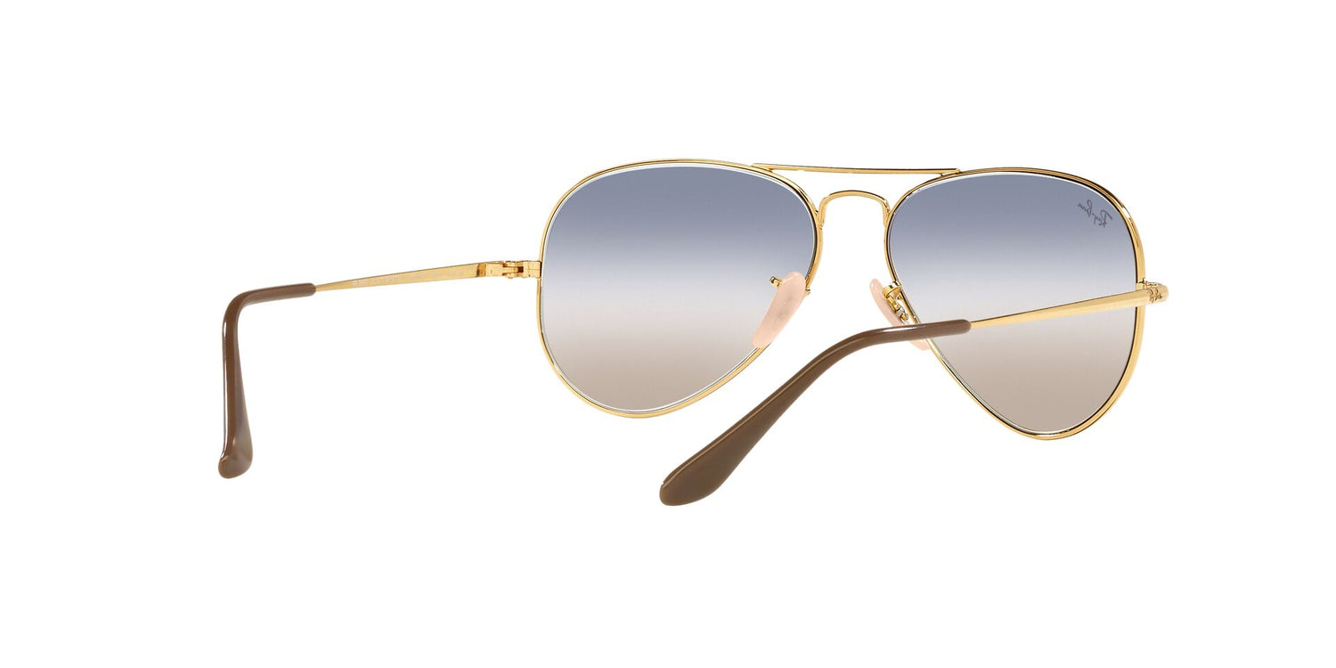 RAY-BAN RB3689 AVIATOR METAL II 001/GD 58