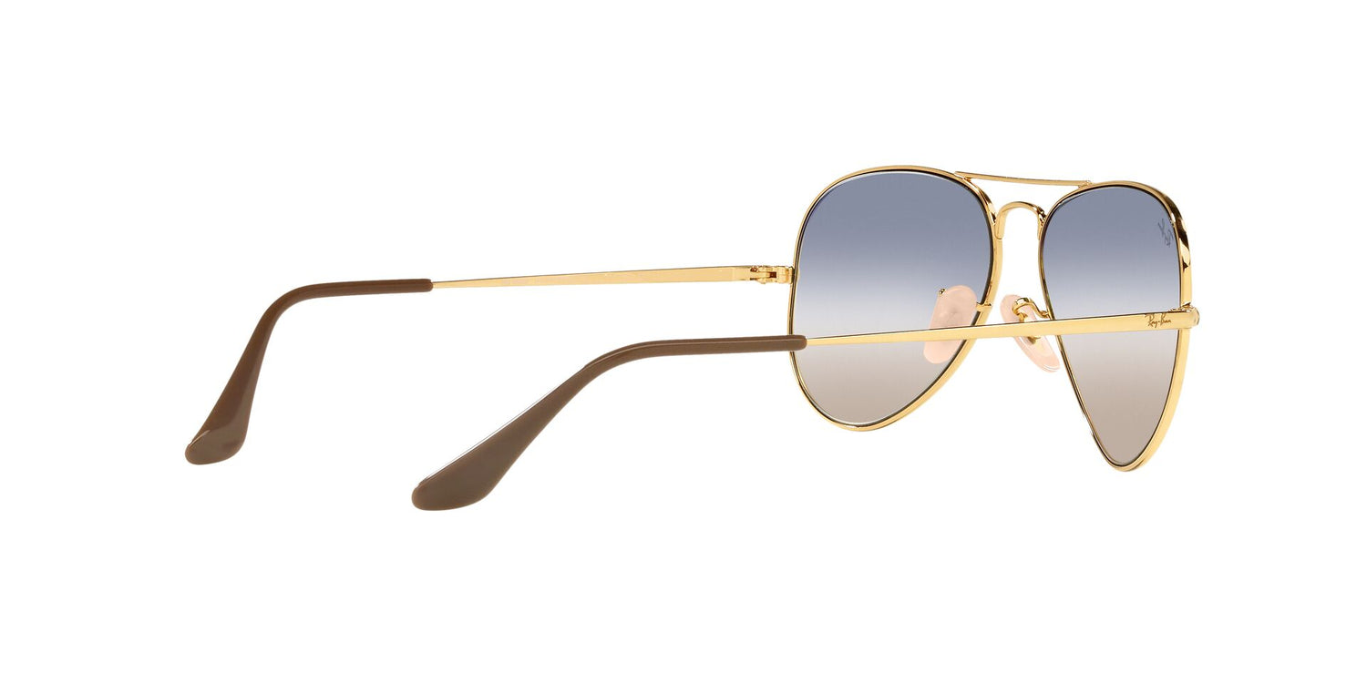 RAY-BAN RB3689 AVIATOR METAL II 001/GD 62