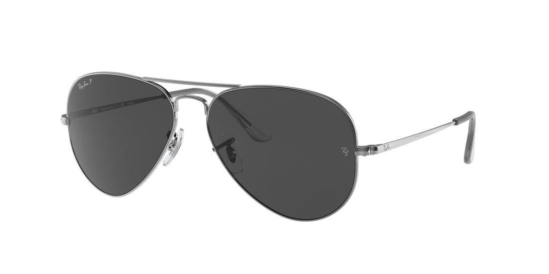 Sunglasses ray-ban rb3689 aviator metal ii 004/48 unisex size 58mm - Main view