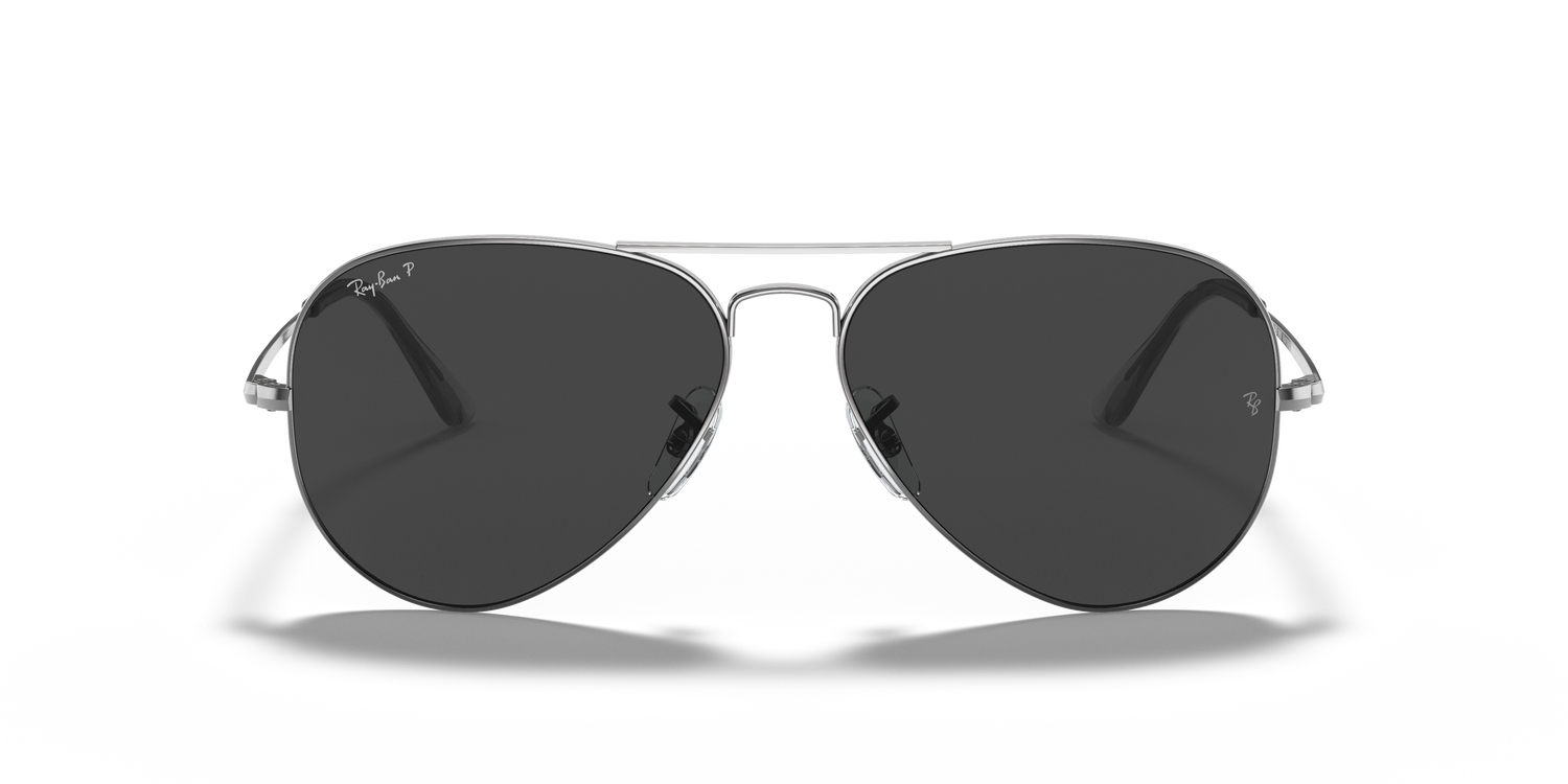 RAY-BAN RB3689 AVIATOR METAL II 004/48 58