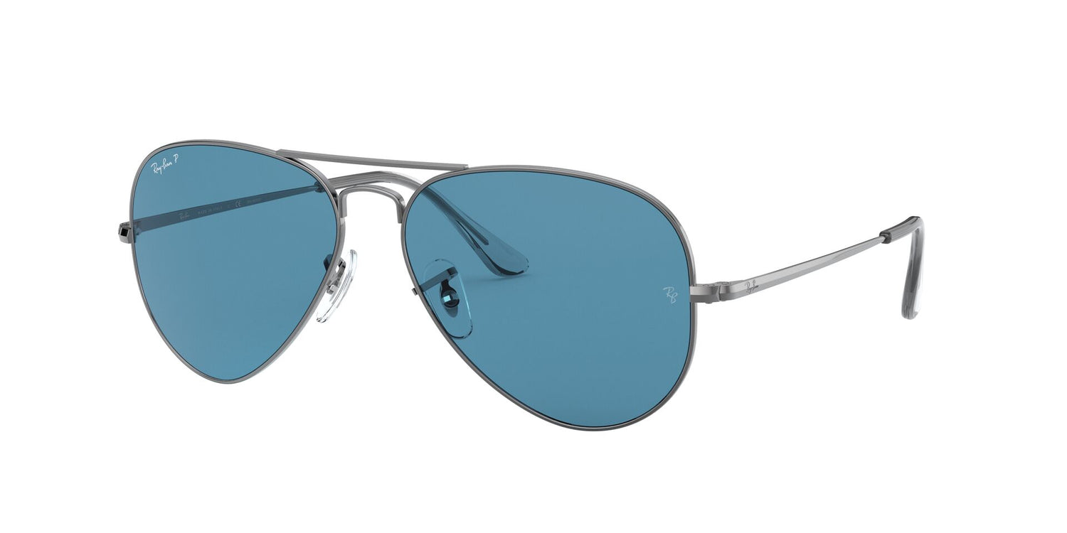 RAY-BAN RB3689 AVIATOR METAL II 004/S2 58