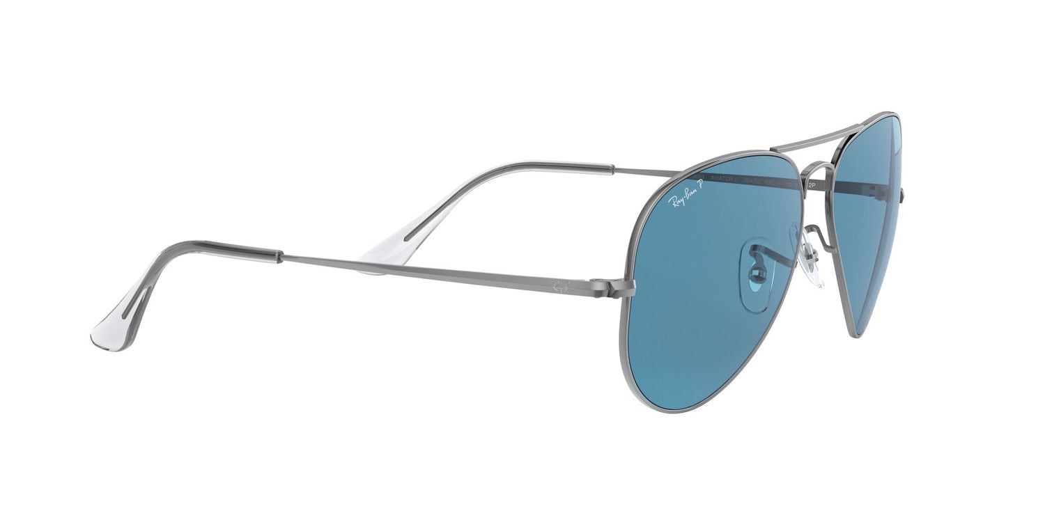 RAY-BAN RB3689 AVIATOR METAL II 004/S2 58