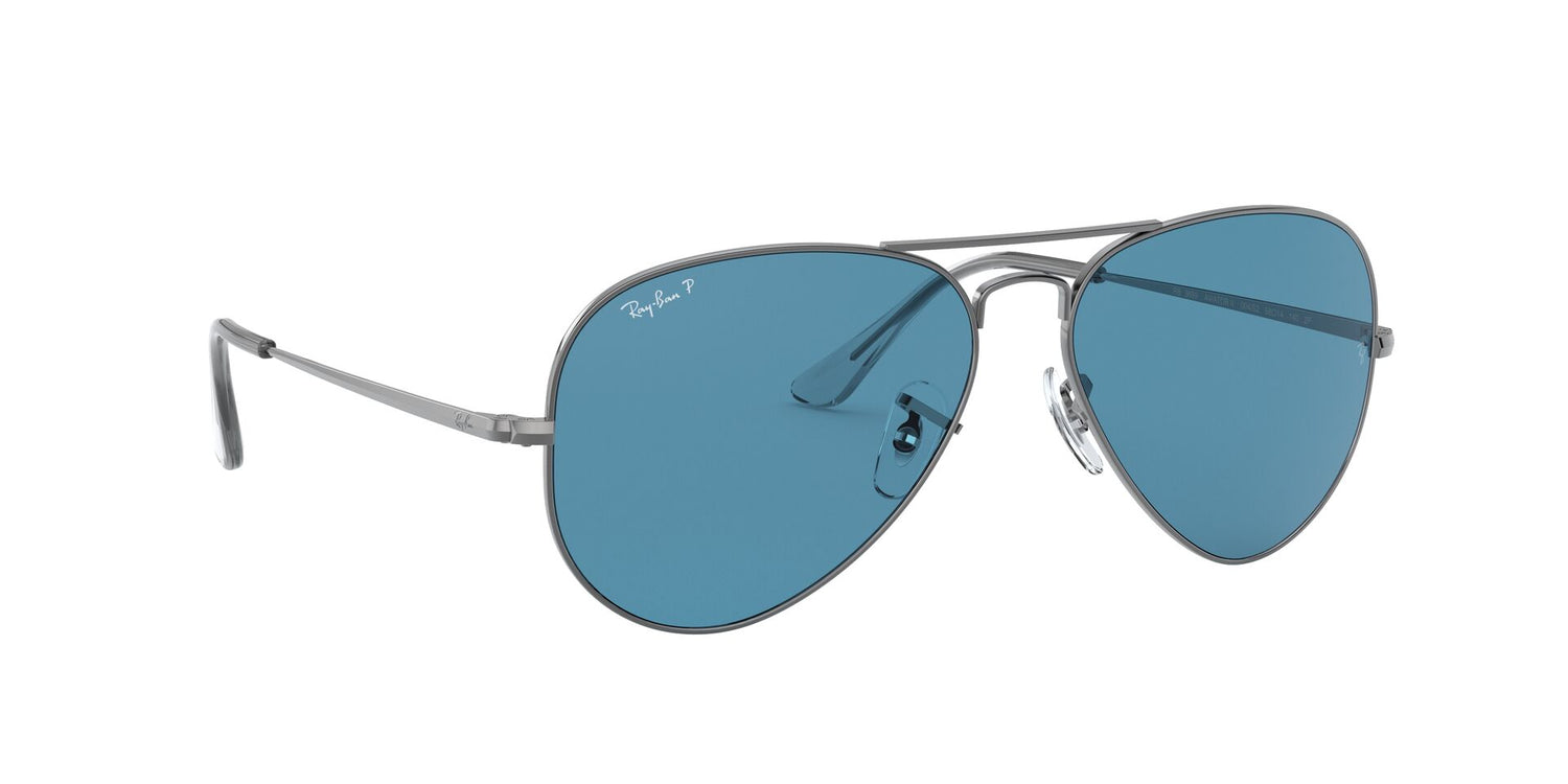 RAY-BAN RB3689 AVIATOR METAL II 004/S2 58