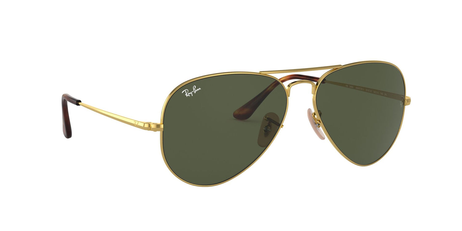 RAY-BAN RB3689 AVIATOR METAL II 914731 62