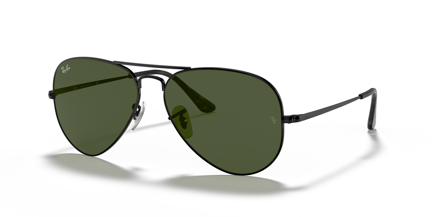RAY-BAN RB3689 AVIATOR METAL II 914831 58