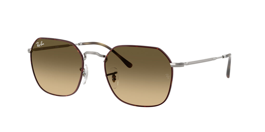 Lunettes de soleil ray-ban rb3694 jim 92700a carey irregular . taille 53mm - Vue principale