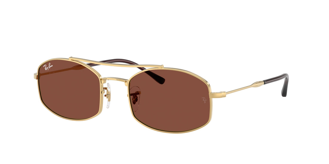 Occhiali da sole ray-ban rb3719 001/c5 dorado oval unisex taglia 54mm - Vista principale