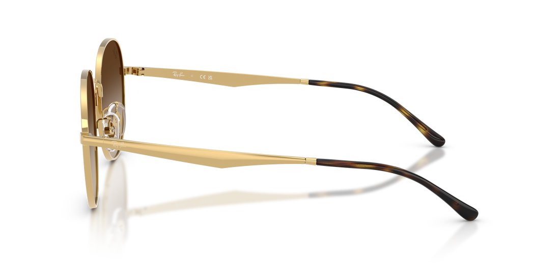 Occhiali da sole ray-ban rb3727d 001/13 dorado pantos unisex taglia 57mm - Vista dettagliata