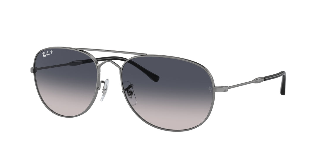 Sunglasses ray-ban rb3735 bain bridge 004/78 gris pilot unisex size 57mm - Main view
