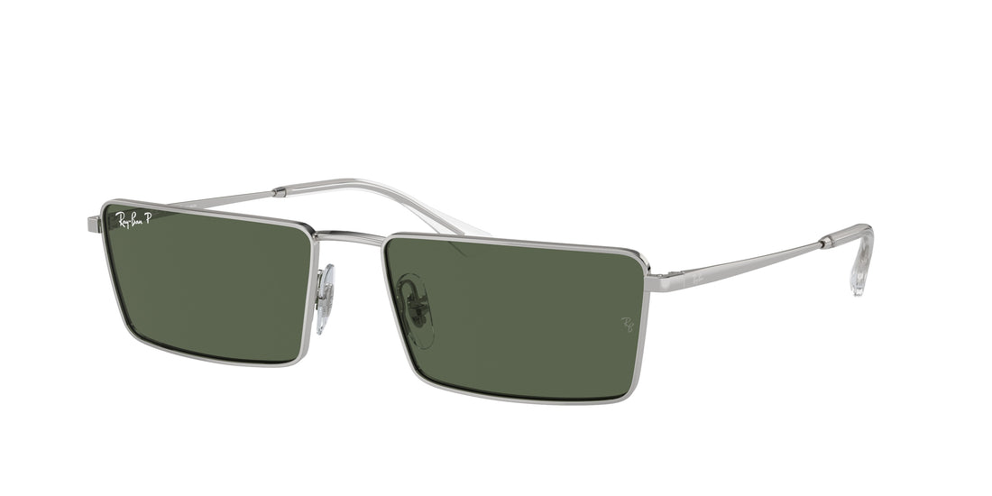 Sunglasses ray-ban rb3741 emy 003/9a plateado rectangular unisex size 59mm - Main view