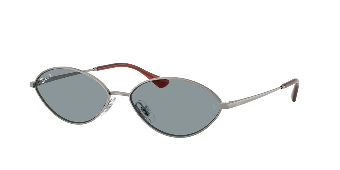 Occhiali da sole ray-ban rb3757 kai 004/2v gris oval unisex taglia 59mm - Vista principale