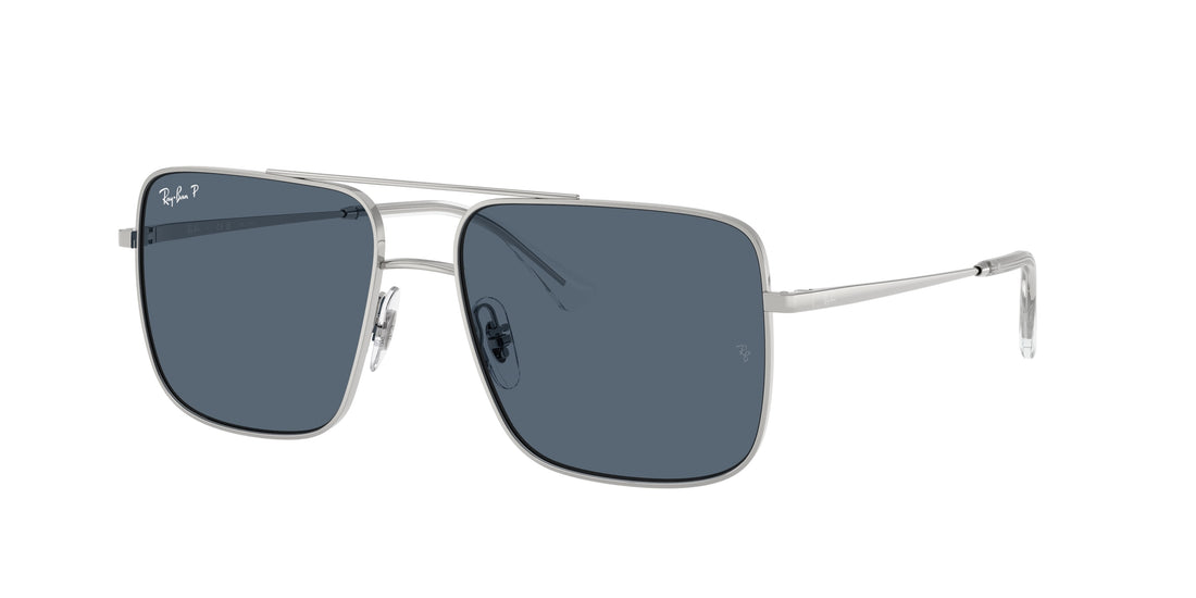 Sunglasses ray-ban rb3758 ari 003/2v plateado square unisex size 54mm - Main view