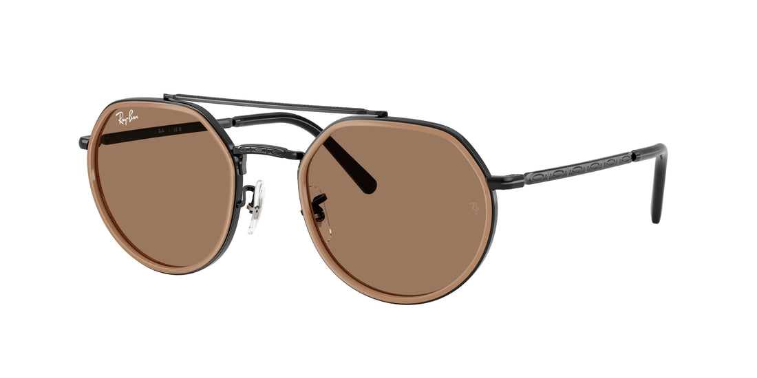 Sunglasses ray-ban rb3765 927973 negro irregular unisex size 53mm - Main view