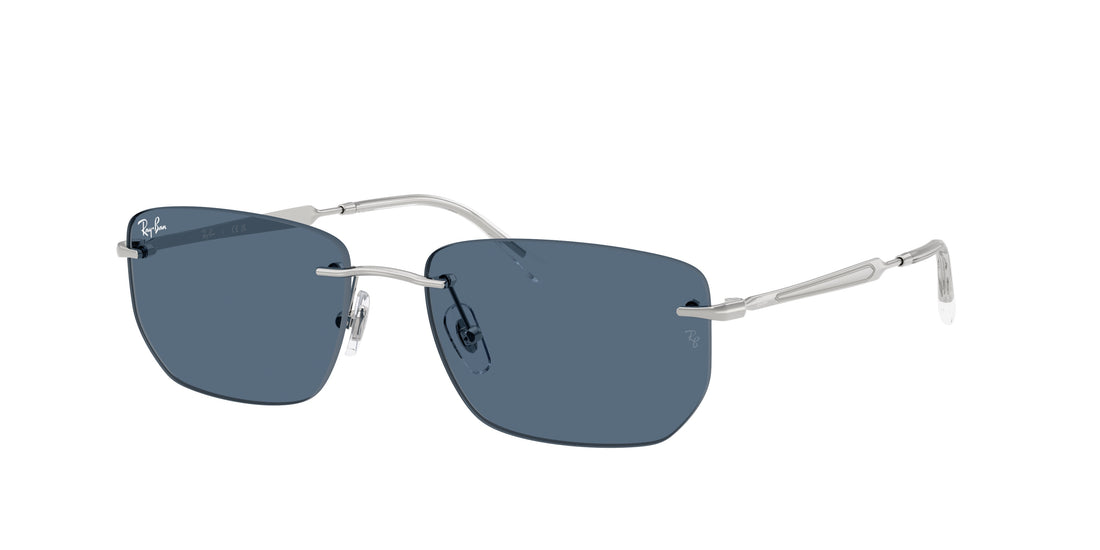 Lunettes de soleil ray-ban rb3768 003/80 plateado irregular unisex taille 56mm - Vue principale