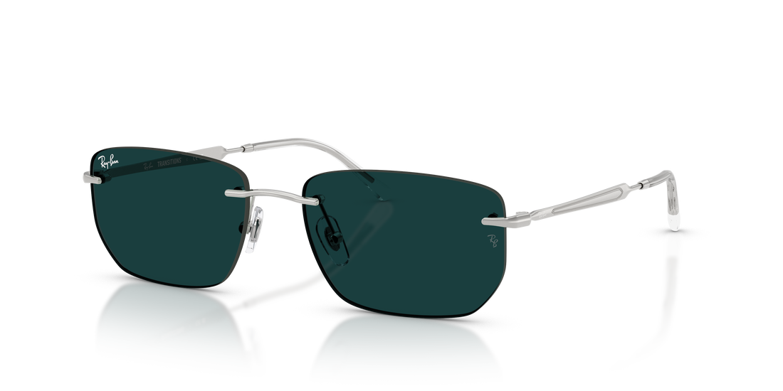 Occhiali da sole ray-ban rb3768 003/m1 plateado irregular unisex taglia 56mm - Vista dettagliata