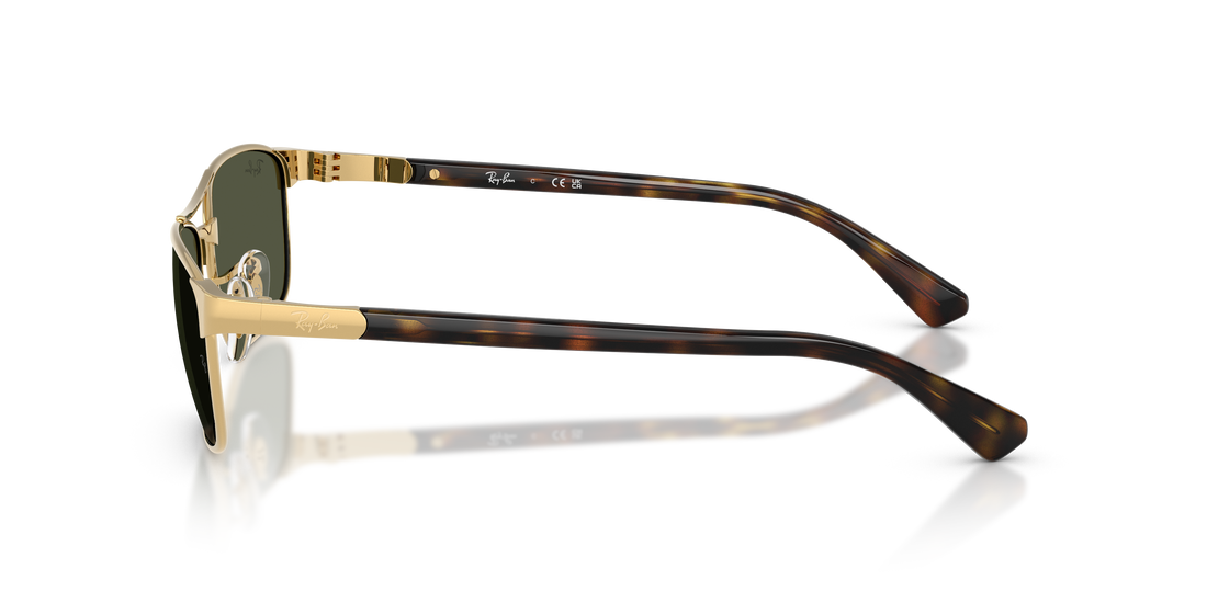 Occhiali da sole ray-ban rb3778 001/31 dorado irregular unisex taglia 60mm - Vista dettagliata