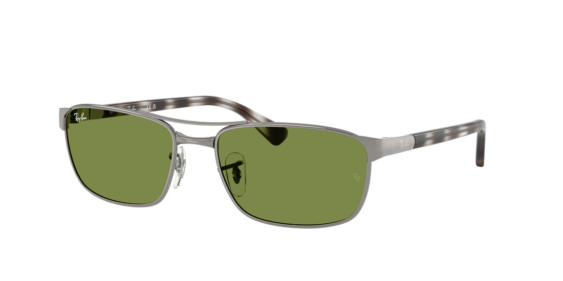 Occhiali da sole ray-ban rb3778 004/4e gris irregular unisex taglia 57mm - Vista principale