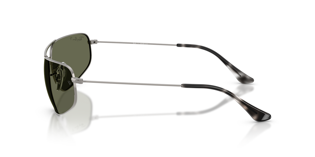 Sonnenbrillen ray-ban rb3780 004/58 gris rectangular unisex größe 63mm - Detailansicht