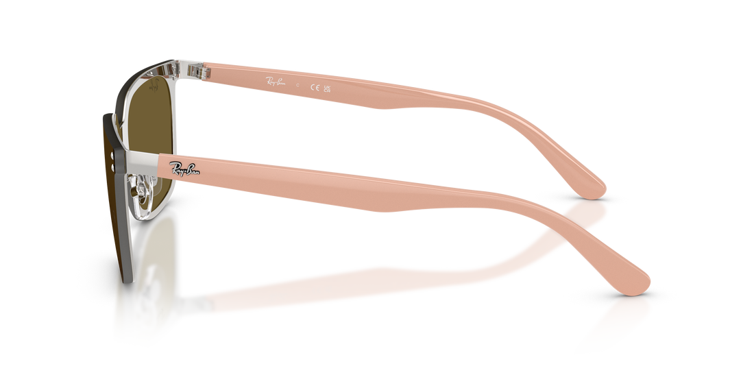 Sonnenbrillen ray-ban rb3784d 003/73 plateado square unisex größe 45mm - Detailansicht