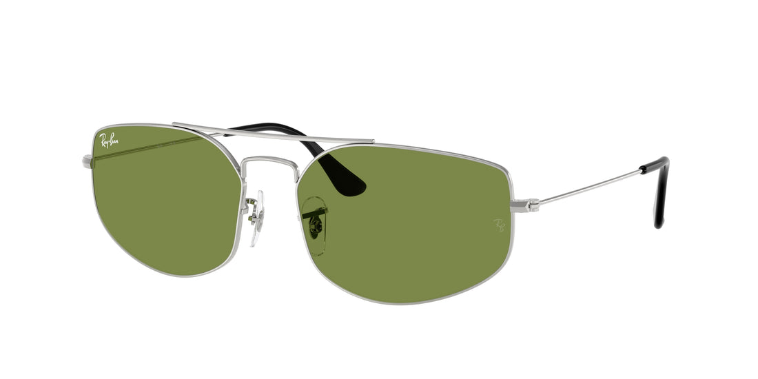 Occhiali da sole ray-ban rb3845 explorer 5 003/4e plateado irregular unisex taglia 60mm - Vista principale