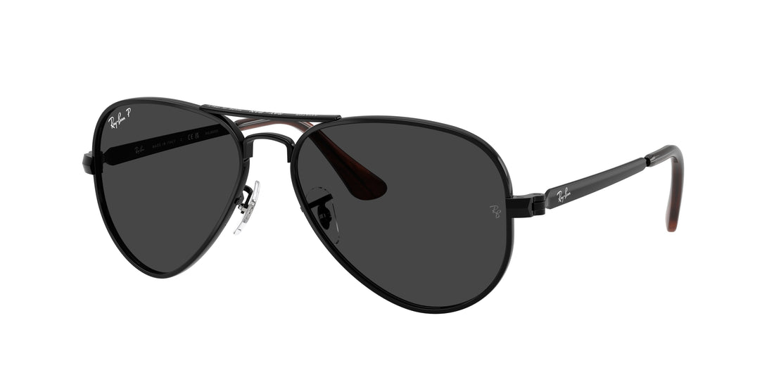 Occhiali da sole ray-ban rb3925 aviator max 002/48 negro pilot unisex taglia 62mm - Vista principale