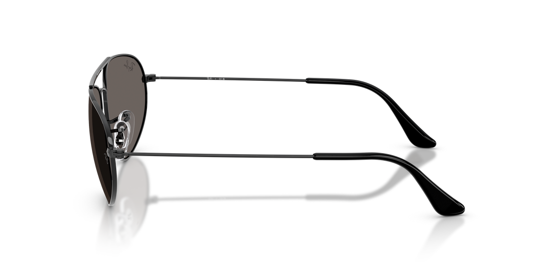 Occhiali da sole ray-ban rb3945 002/b1 negro irregular unisex taglia 62mm - Vista dettagliata