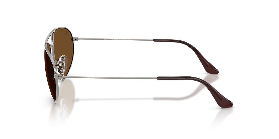 Occhiali da sole ray-ban rb3945 004/57 gris irregular unisex taglia 60mm - Vista dettagliata