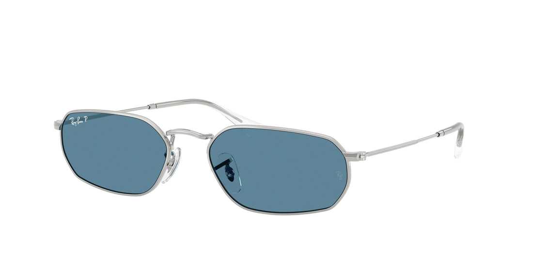 Occhiali da sole ray-ban rb3947 003/s2 plateado irregular unisex taglia 57mm - Vista principale