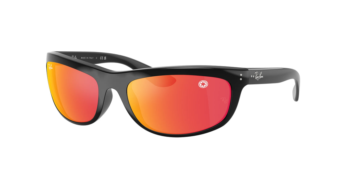 Lunettes de soleil ray-ban rb4089 balorama 68711d negro rectangular masculino taille 62mm - Vue principale
