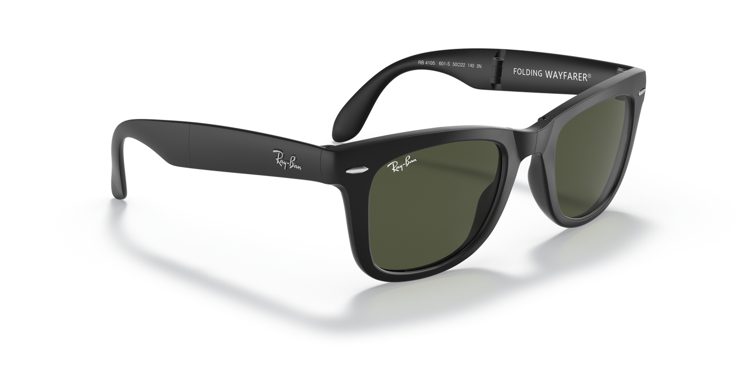 RAY-BAN RB4105 FOLDING WAYFARER 601S 54