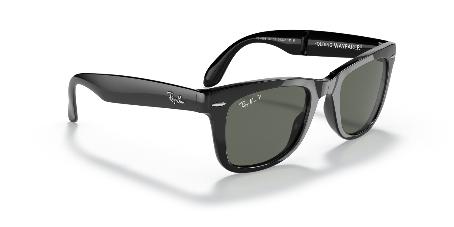 RAY-BAN RB4105 FOLDING WAYFARER 601/58 50